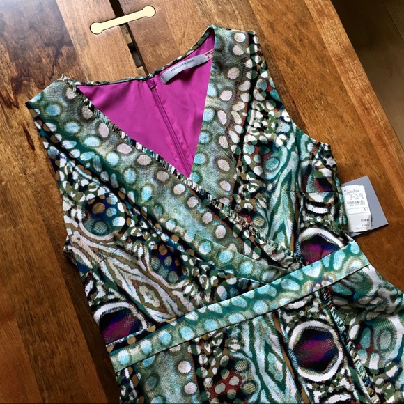 NWT Marc New York Neiman Marcus Faux Wrap Dress 4 - Picture 8 of 8